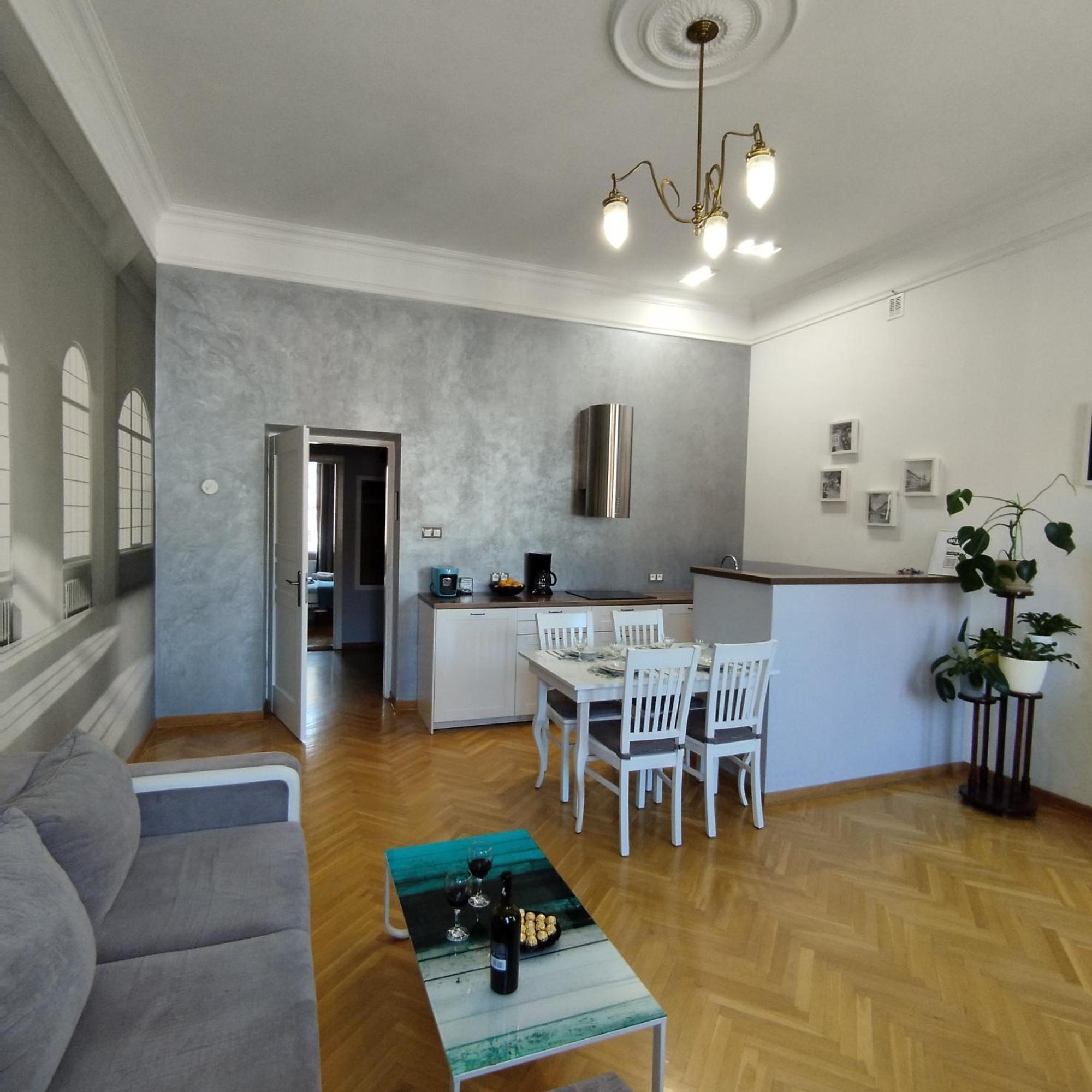 Ferienwohnung Novo Mundo Warschau Exterior foto